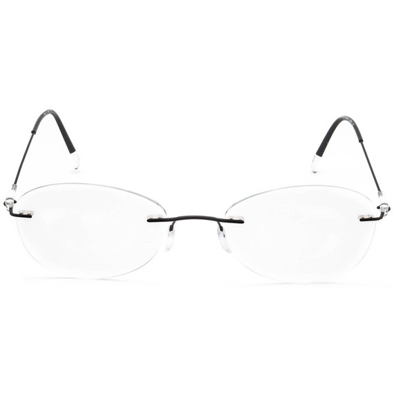 Silhouette Eyeglasses 5500 70 9140 Titan Black Ri… - image 2