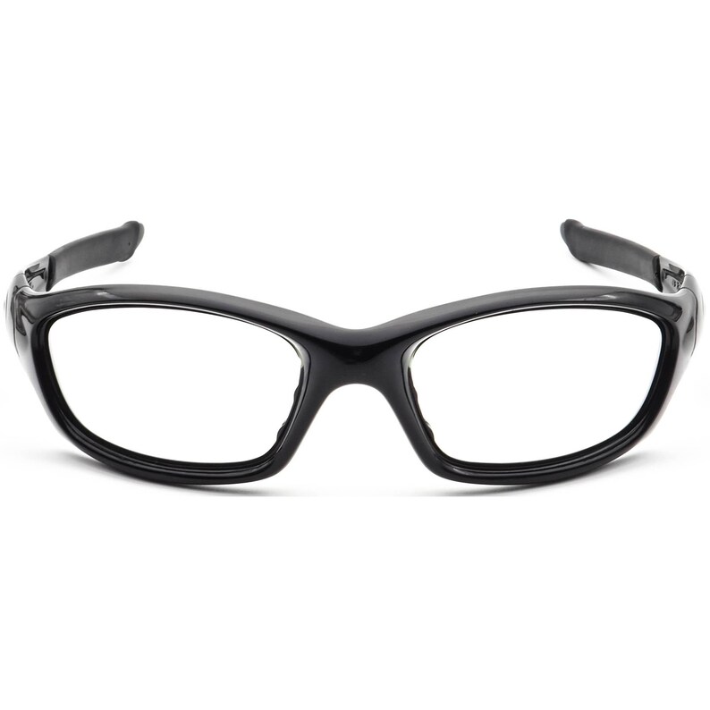 Oakley Brillengestell Nur 04-325 Straight Schwarz Wrap USA 61 mm Bild 2