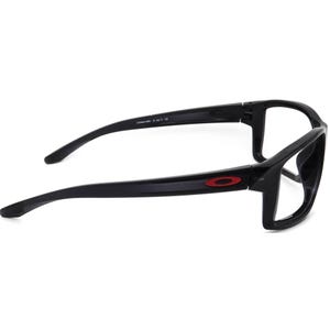 Óculos de Sol Masculinos Oakley Gibston OO9449-0560, Preto Polido, Envolvente, 61 mm imagem 4