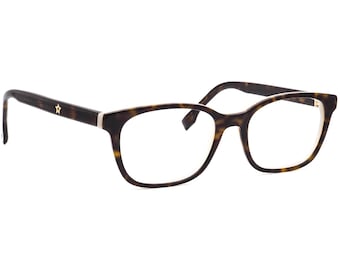 Christian Dior Eyeglasses Etoile 2 C1H Polished Dark Havana Square Frame Italy 50[]18 145