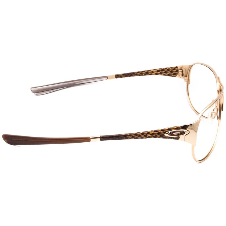 Oakley Women's Sunglasses Frame Only Restless Polished Gold Aviator Metal 60 mm image 4