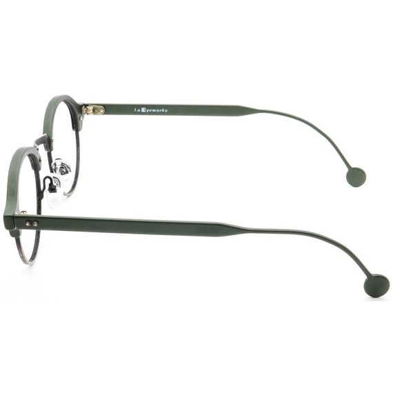 l.A Eyeworks Eyeglasses Felix 531 Green & Gunmeta… - image 5