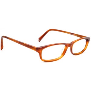 Warby Parker Eyeglasses Nedwin 310 Orange Rectangular Frame 5115 140 image 1