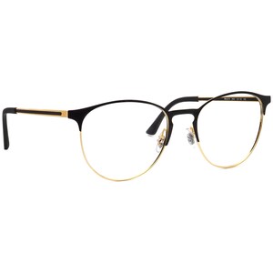 Lunettes de vue Ray-Ban RB 6375 2890 Monture en métal Phantos noir poli/doré 53[]18 145