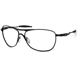 Oakley Men's Sunglasses Frame Only Crosshair Satin Black Aviator Metal 61 mm image 3