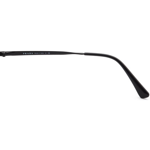 Prada Eyeglasses VPR 57X 1AB-1O1 Black Rectangula… - image 8