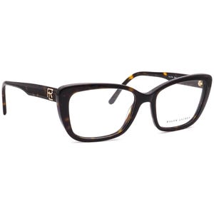 Ralph Lauren Women&#39;s Eyeglasses RL 6178 5003 Polished Dark Havana Butterfly Frame 53[]17 145