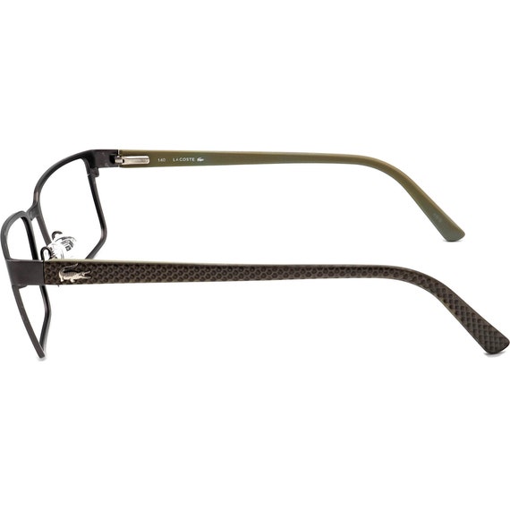 Lacoste Eyeglasses Green Rectangular Frame 55[]18… - image 8
