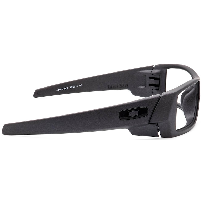 Oakley Men's Sunglasses Frame Only OO9014-3560 Gascan Steel Grey Wrap 60 mm image 4