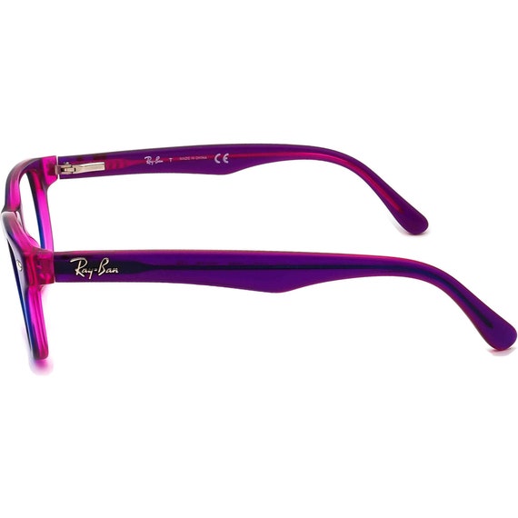Ray-Ban Kids' Eyeglasses RB1555 3666 Purple on Pi… - image 5