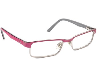 Ray-Ban glasögon RB 1032 4015 rosa och silver rektangulära bågar 47[]15 125