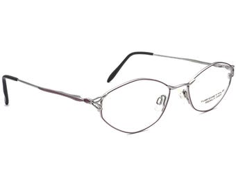 Neostyle Women's Office 705 458 Plata/Morado claro Ovalado Metal Frame Alemania 53[]18 135
