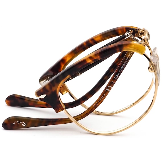 Persol Sunglasses Frame Only 3132-S 08/58 Caffè Folding Tortoise