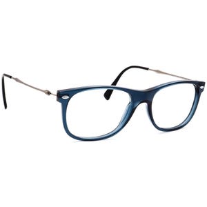 Ray-Ban Sunglasses Frame Only RB 4318 656/55 LightRay Transparent Blue Square Italy 55 mm image 1