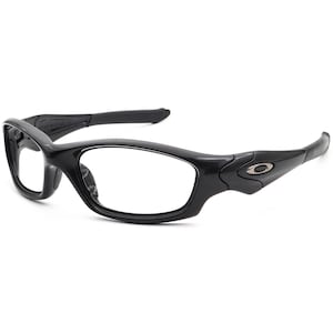 Oakley Brillengestell Nur 04-325 Straight Schwarz Wrap USA 61 mm Bild 3