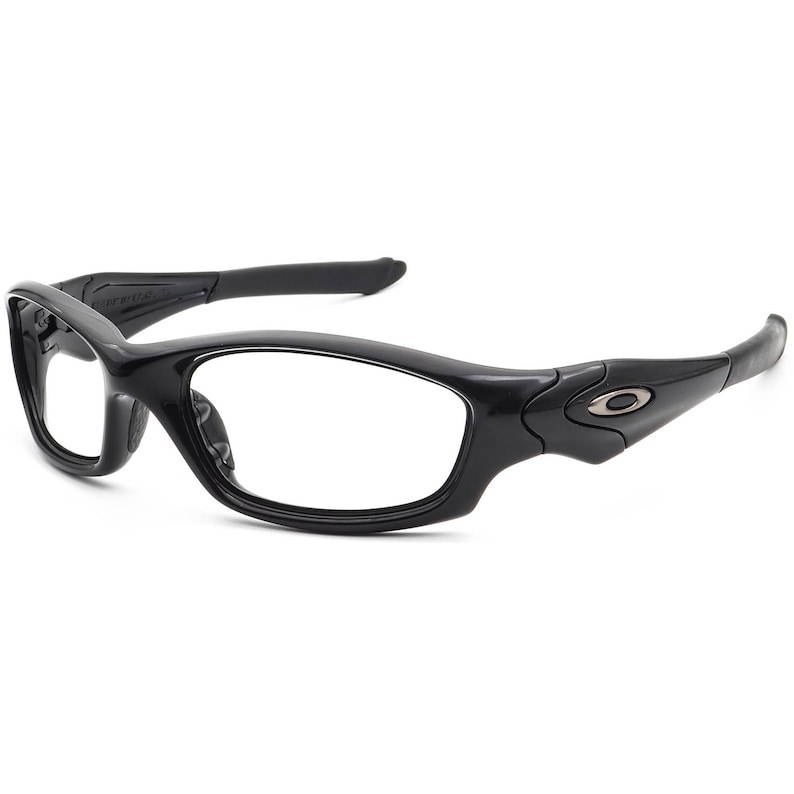 Oakley Brillengestell Nur 04-325 Straight Schwarz Wrap USA 61 mm Bild 3