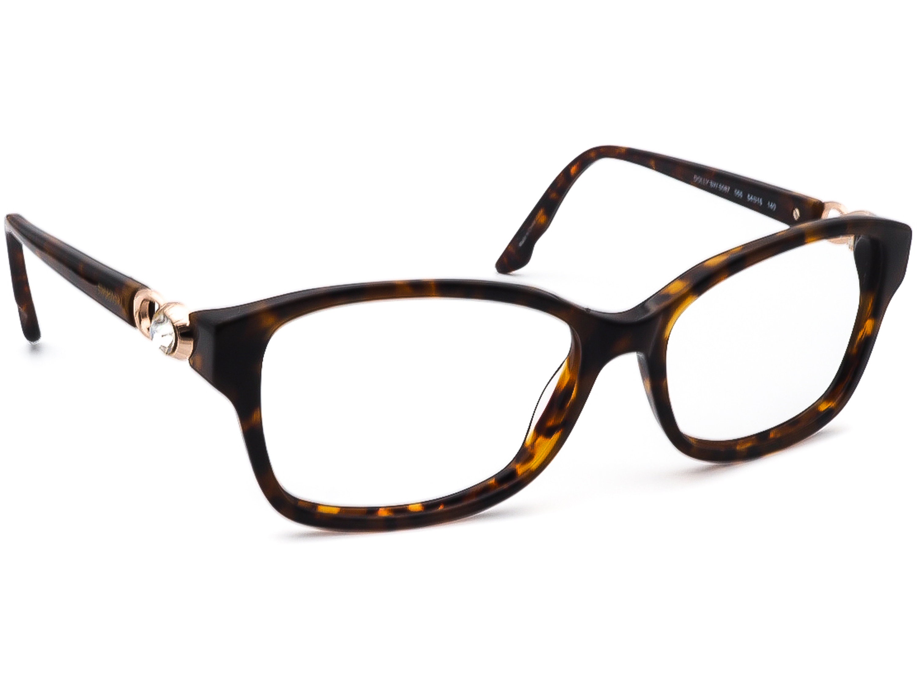 Swarovski Eyeglasses Dolly SW 5087 055 Tortoise Rectangular 