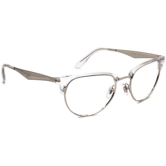 Ray-Ban Eyeglasses RB 6396 2936 Clear&Silver Horn… - image 1