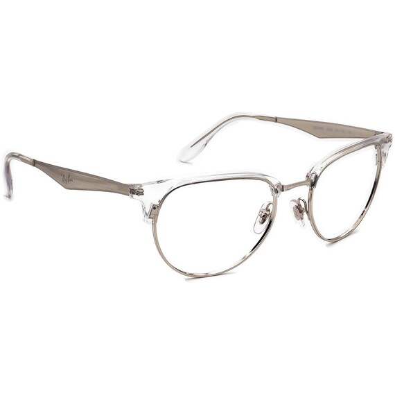 Ray-Ban Eyeglasses RB 6396 2936 Clear&Silver Horn… - image 1