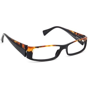 Alain Mikli Eyeglasses A0412 03 Black & Tortoise Rectangular Frame 54[]15 135