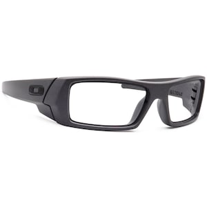 Oakley Men's Sunglasses Frame Only OO9014-3560 Gascan Steel Grey Wrap 60 mm image 1