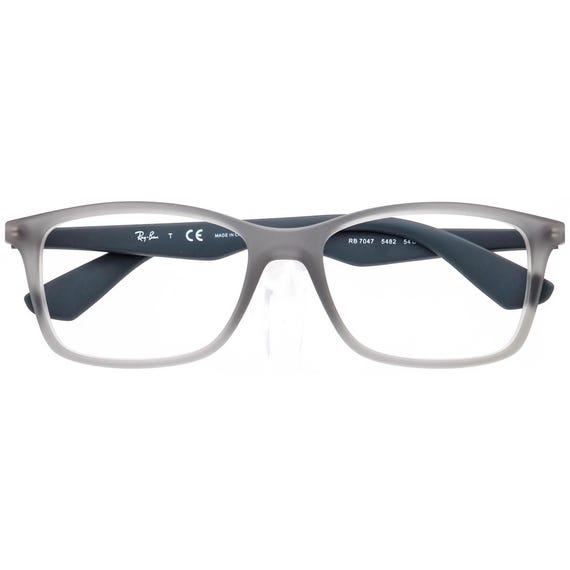 Ray-ban Eyeglasses RB 7047 5482 Matte Gray Square Frame 54  display picture 3