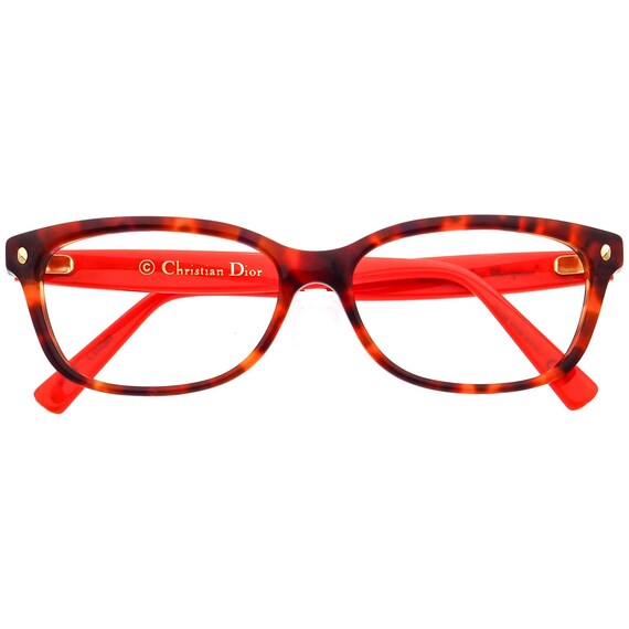 Christian Dior Les Marquises red CD3265 prescription glasses Christian Dior CD3265 Les Marquises Eyeglasses Frame Only  main image 4