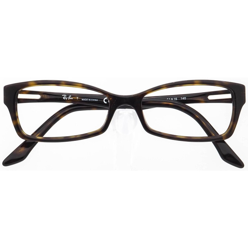 Ray-Ban Women's Eyeglasses RB 5234 2012 Dark Havana Semi Butterfly Frame 51[]16 140 image 6
