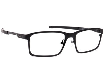 Oakley Herren Brillenfassungen OX3232-0154 Base Plane Satin Schwarz Viereck Metallrahmen 54[]17 141