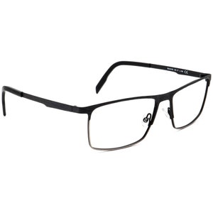 Maui Jim Eyeglasses MJO 2100-02MG Black Grey Rectangular Metal Italy 58[]17 145
