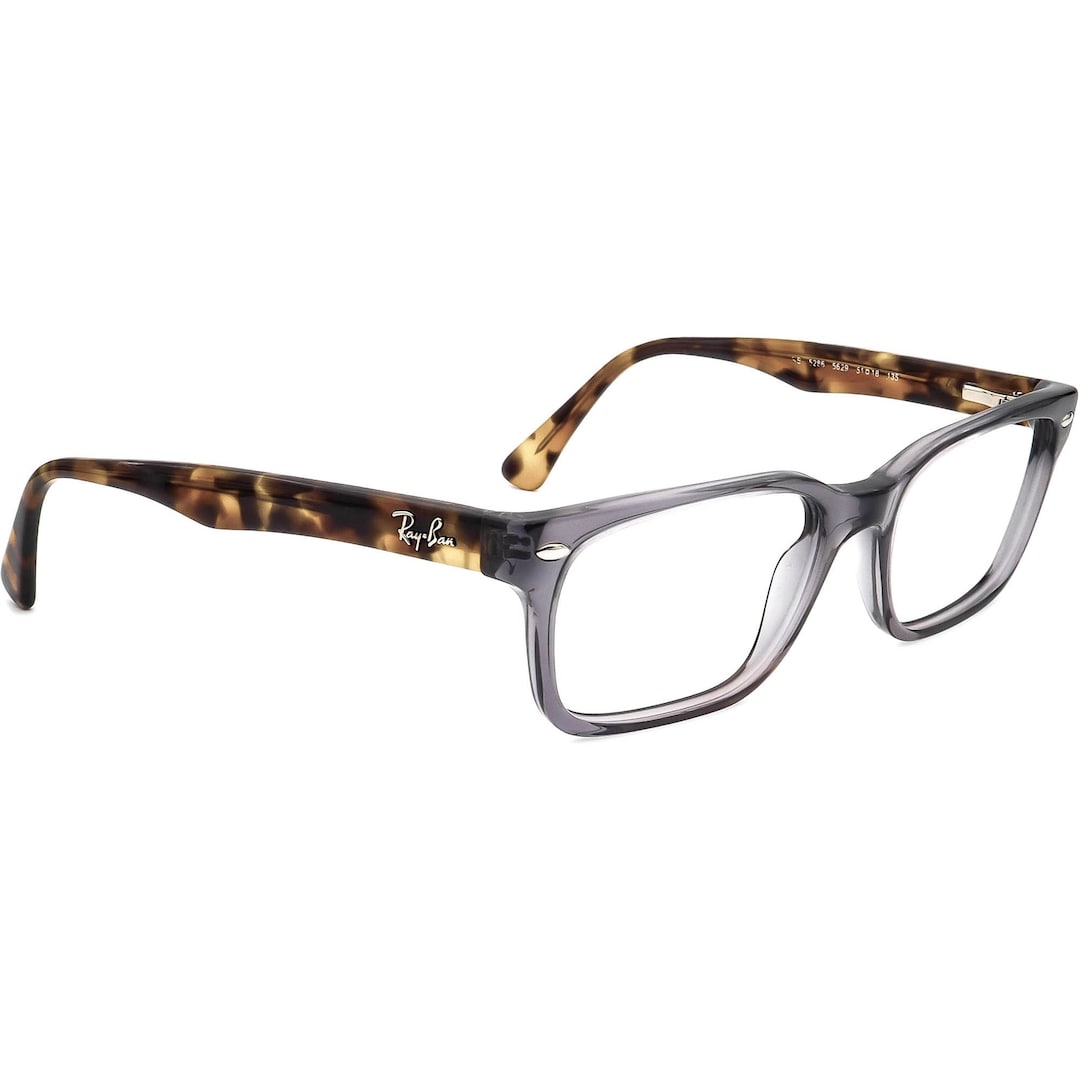 RAY-BAN RB 5286 5082 HAVANA TRANSPARENT AUTHENTIC EYEGLASSES 51-18-135-34V WCASE NEW Ray Ban RB5286 5082 Womens Transparent Havana Eyeglasses  main image 3