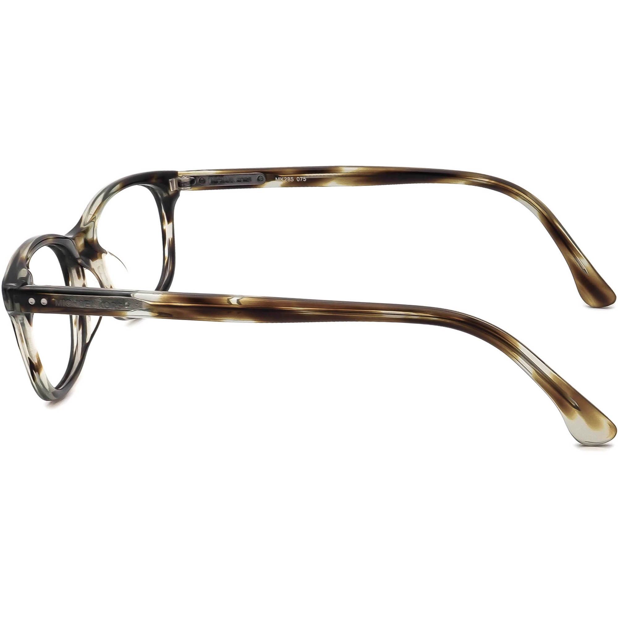 19 140 Accessoires Zonnebrillen & Eyewear Brillen Michael Kors Bril MK285 075 Olijfschildpad Rechthoekig Frame 50 