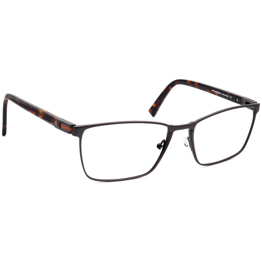 Lunettes De Soleil OGA MOREL Spak 10016 - Gris Foncé Mat - Neuves Avec étiquettes - Style Moderne