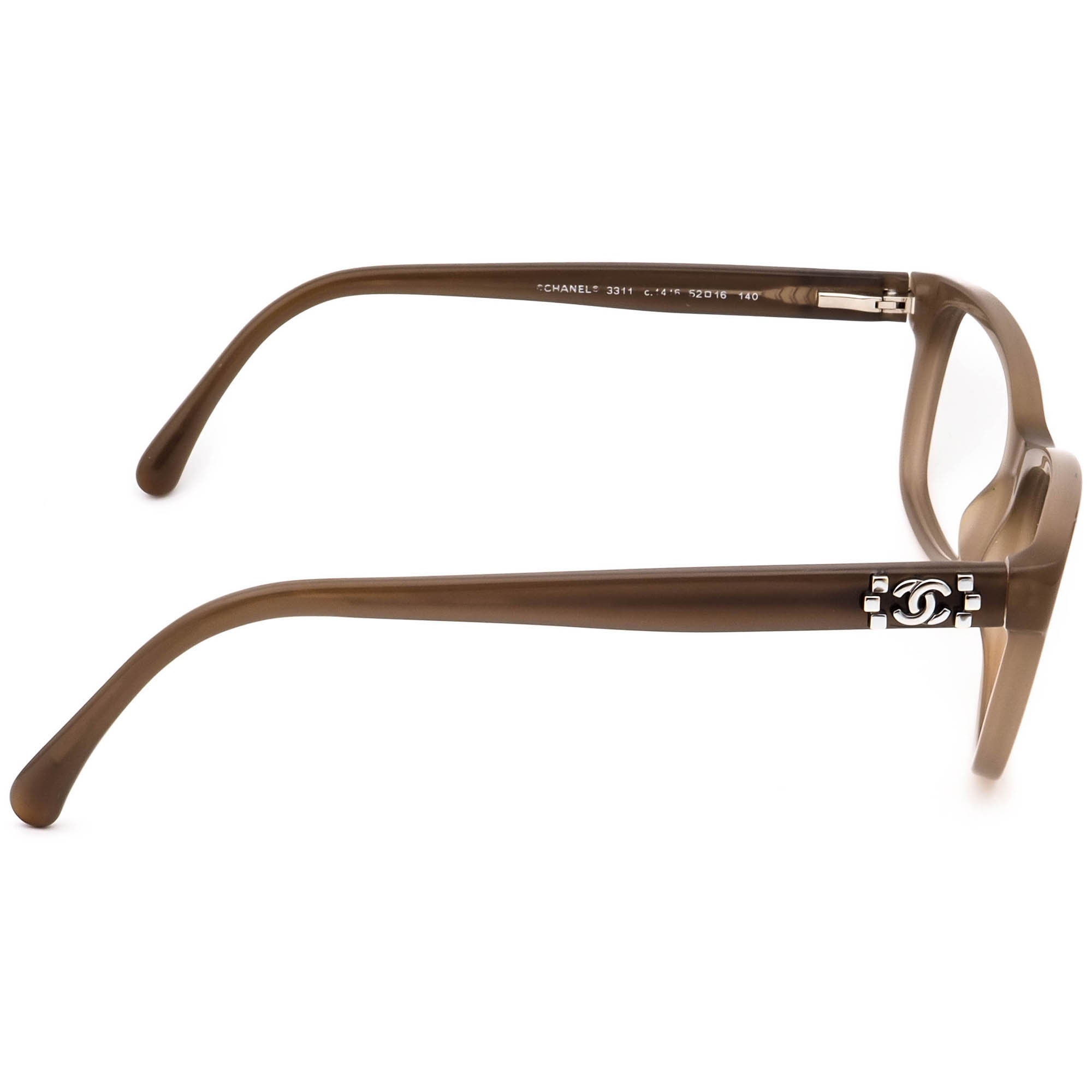 Chanel 3311 navy blue eyeglasses with Chanel case CHANEL Eyeglasses: Rectangle Eyeglasses, acetate — Fashion  main image 4