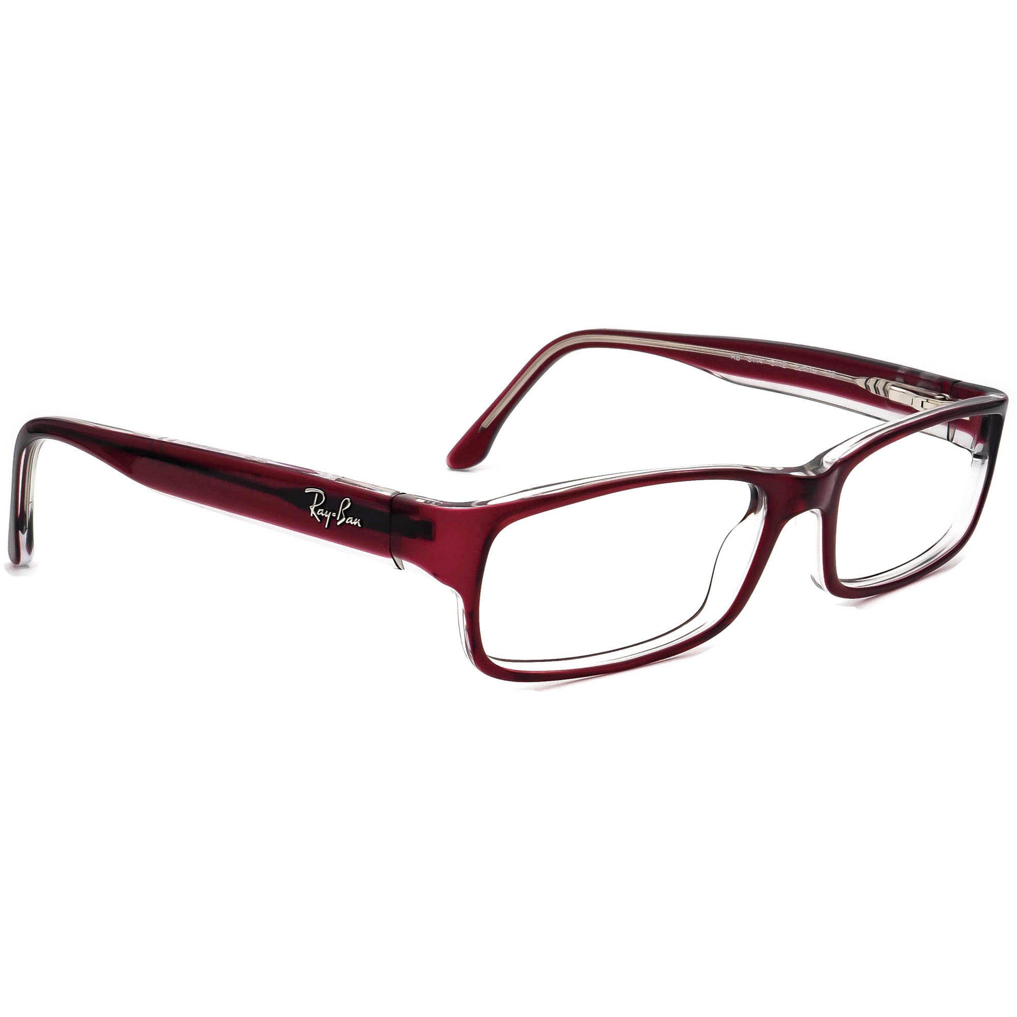 Occhiali Ray-Ban RB 5114 5112 Borgogna su telaio rettangolare | Etsy Italia