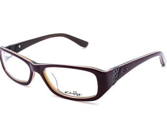 Oakley Eyeglasses OX1037-0351 Hearsay Merlot Rectangular Frame 51[]15 131