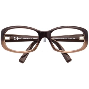 Lunettes de soleil femme Maui Jim, monture uniquement MJ 219-01 Punchbowl STG-BG Marron Dégradé Arrondi Carré Italie 54 mm image 6