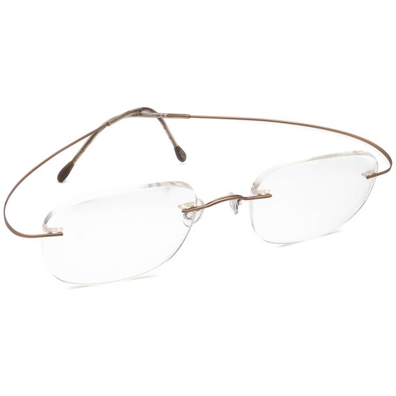 Silhouette Eyeglasses M 7395 /40 6073 Brushed Bro… - image 1