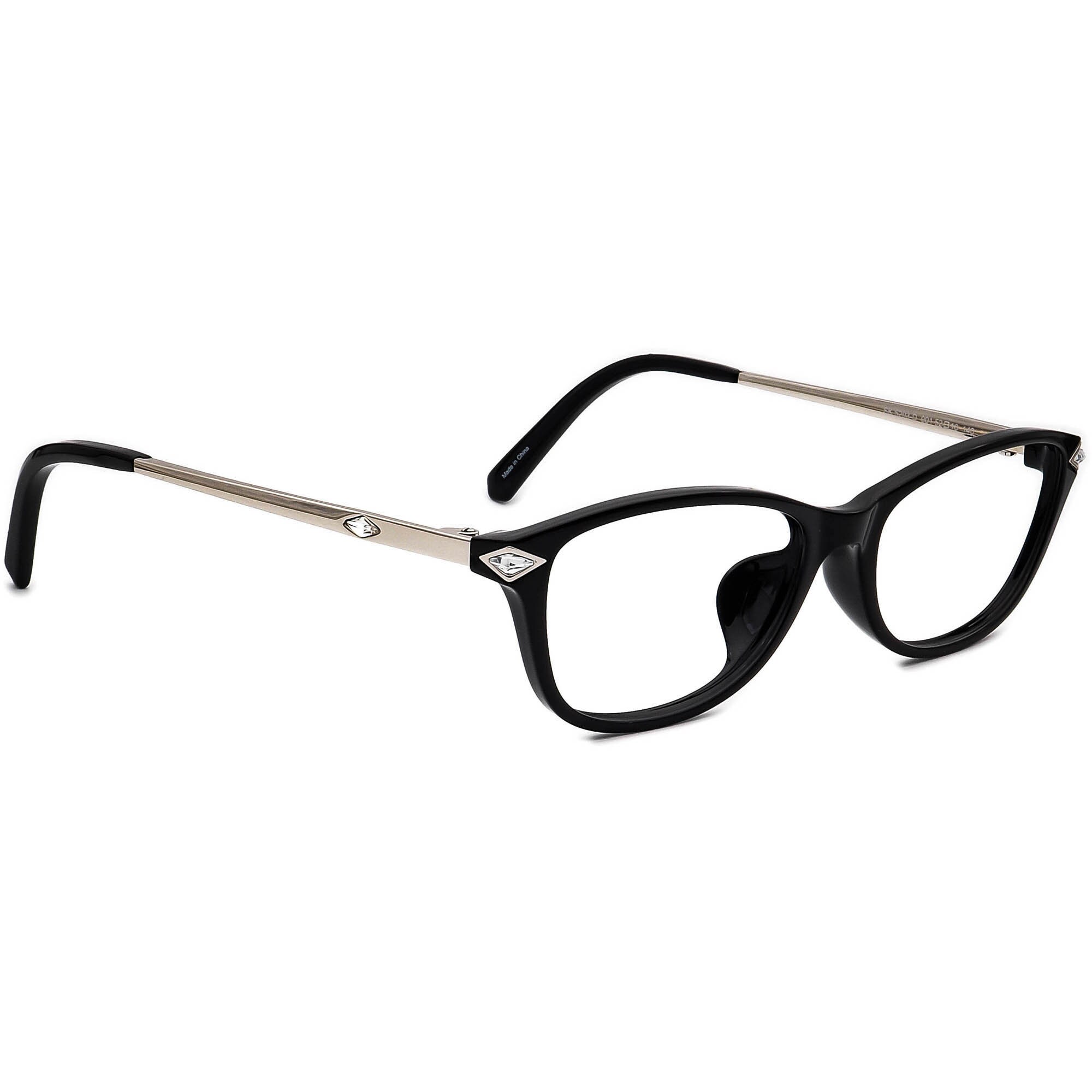 Swarovski Eyeglasses SK 5293-D 001 Black/silver Rhinestones Swarovski Eyeglasses SK 5293-D 001 Black/silver Rhinestones