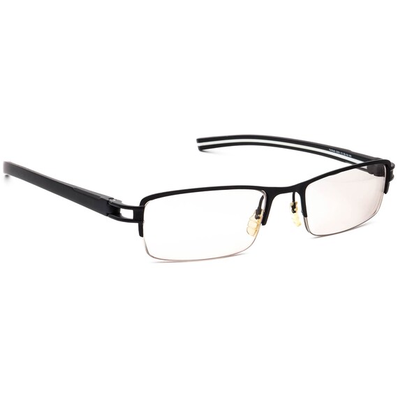 Tag Heuer Men s Eyeglasses TH7645 C001 10 Matte Black Half Rim