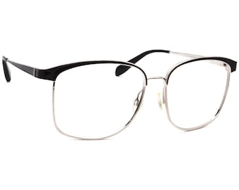 Oliver Peoples Women's Sunglasses Frame Only OV1103S 5116/87 Myriel Silver/Black Square Metal Japan 59 mm