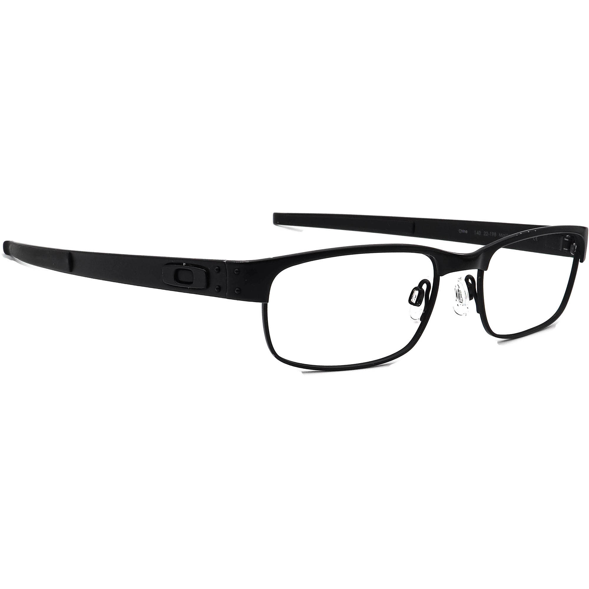 Oakley Eyeglasses 22-198 Metal Plate Matte Black Browline - Etsy