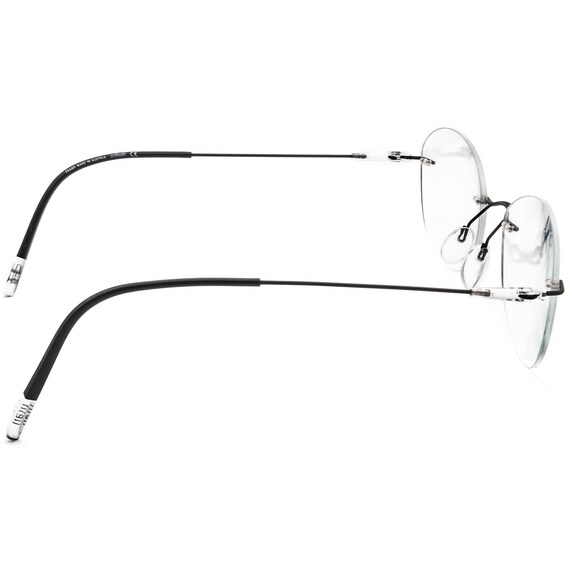 Silhouette Eyeglasses 5500 70 9140 Titan Black Ri… - image 4