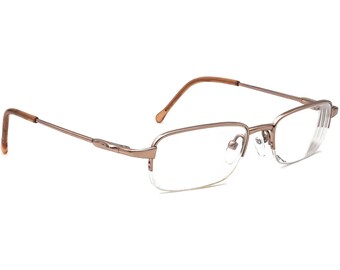 Ray-Ban Eyeglasses RB 1002T Titanium 3012 Light Brown Half Rim Frame 45[]17 120