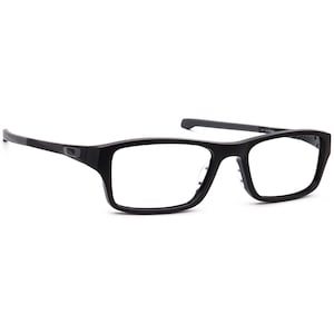 Oakley Men's Eyeglasses OX8039-0153 Chamfer Black Square Frame 53[]18 140