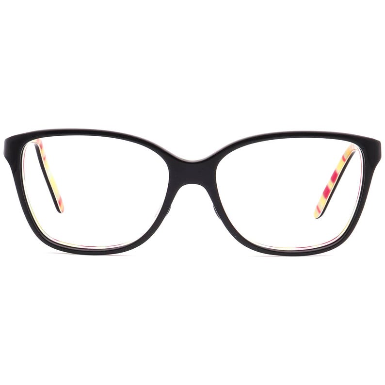 Gafas de sol Oakley para mujer, montura única OX1126-0354 Finesse, rayas negras pulidas y amarillas, semi mariposa, 54 mm imagen 2