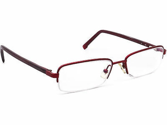 Lacoste Eyeglasses L2112 615 Burgundy Half Rim Fr… - image 3
