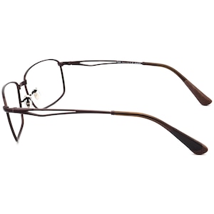 Ray-Ban Brillengestell Nur RB 3501 012/83 Dark Brown Viereck Metal Italy 61 mm Bild 5