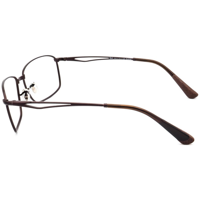 Ray-Ban Brillengestell Nur RB 3501 012/83 Dark Brown Viereck Metal Italy 61 mm Bild 5