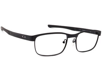 Oakley Men's Eyeglasses OX5132-0154 Surface Plate Matte Black Square Metal Frame 54[]18 138